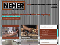 Neher Die Schreinerei website screenshot