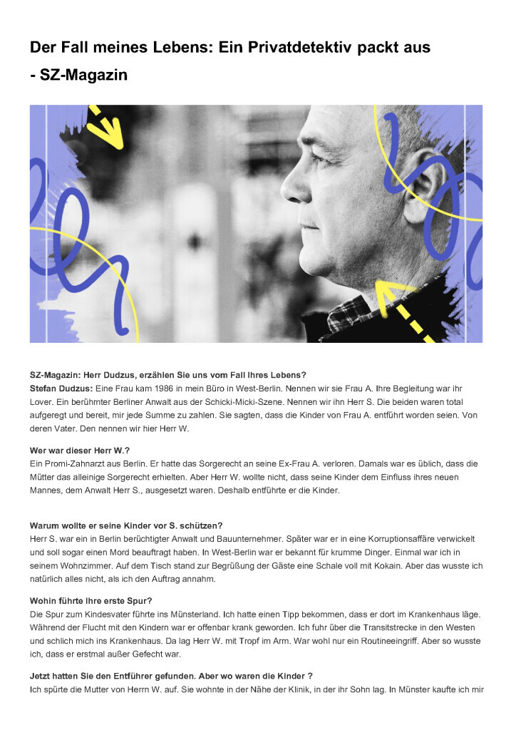 Bilder DD - Detektei Dudzus UG