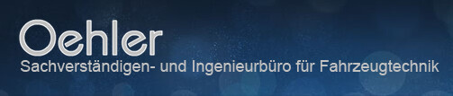 Sachverständigen- und Ingenieurbüro für Fahrzeugtechnik Dipl.-Ing. Andreas Oehler Logo