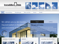 Immobilien Stolz GmbH website screenshot