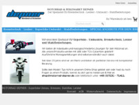 Motorrad & Teilemarkt Depner website screenshot