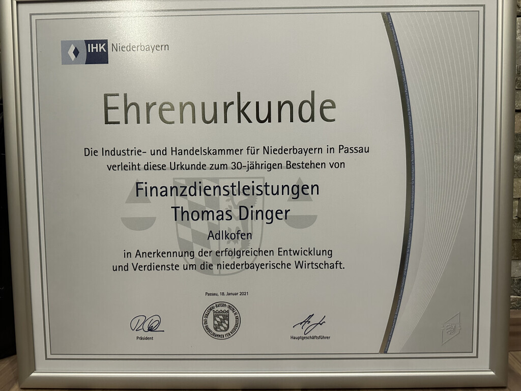 Bilder Thomas Dinger Versicherungen Kapitalanlagen