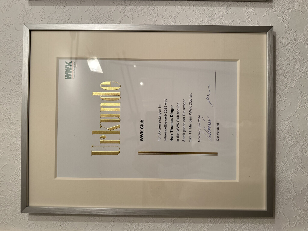 Bilder Thomas Dinger Versicherungen Kapitalanlagen