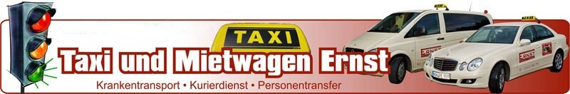 Taxi u. Mietwagen Inh. Renate Ernst       Logo