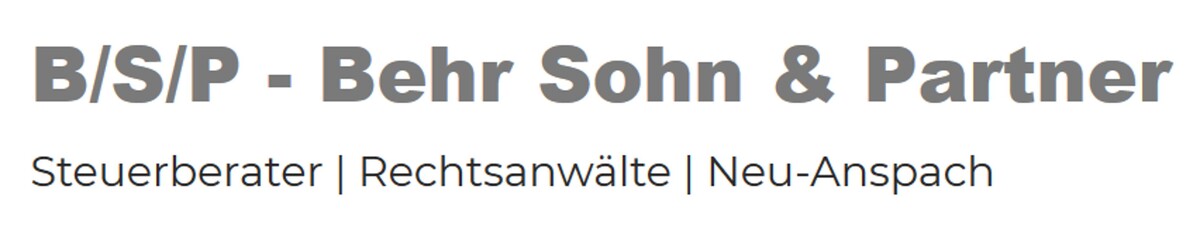 B/S/P - Behr Sohn & Partner Steuerberater & Rechtsanwälte Logo