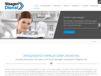 Waagendienst Winkler GmbH website screenshot