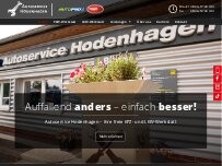 Website Screenshot Autoservice Hodenhagen GmbH & Co. KG