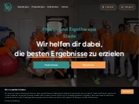 Website Screenshot Ergotherapie Stade GmbH