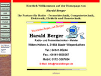 Screenshot for http://www.haraldberger.de/