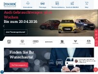 Website Screenshot Autohaus Fischer GmbH Apolda