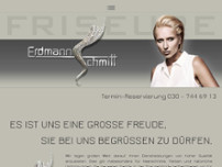 Erdmann - Schmitt Friseure website screenshot