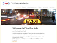 Diesel-Taxi GmbH website screenshot