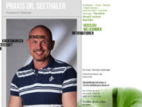 Screenshot for http://www.dr-seethaler.de