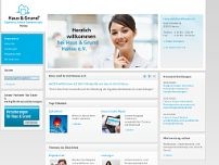 Haus & Grund Hanau e.V. website screenshot