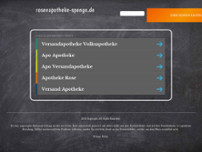 Rosen-Apotheke website screenshot