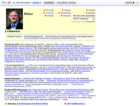 Screenshot for http://www.peter-lehmann.de