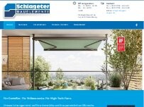 Website Screenshot Schlageter Bauelemente Inh. Ralf Schlageter