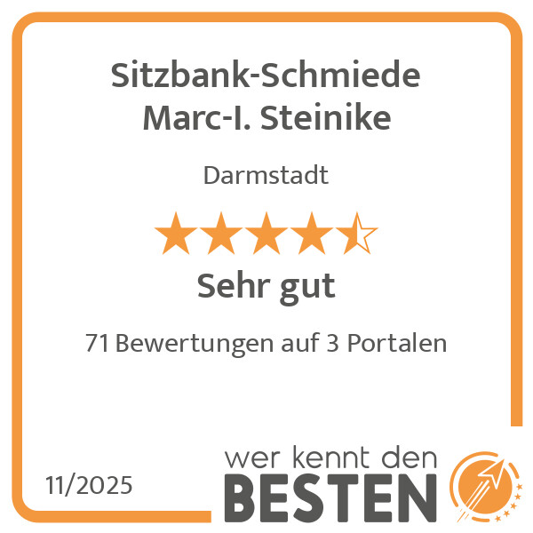 Bilder Sitzbank-Schmiede Marc-I. Steinike