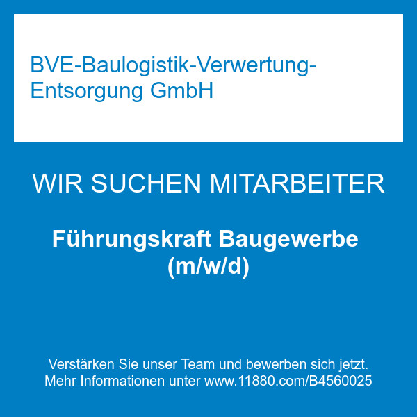 Bilder BVE-Baulogistik-Verwertung-Entsorgung GmbH