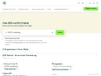Website Screenshot AOK Nordost - Servicecenter Oranienburg