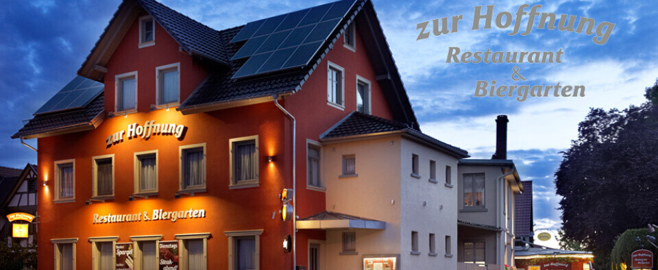 Bilder Gasthaus "Zur Hoffnung"