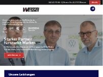 Website Screenshot Autohaus L. Wessel GmbH & Co.KG