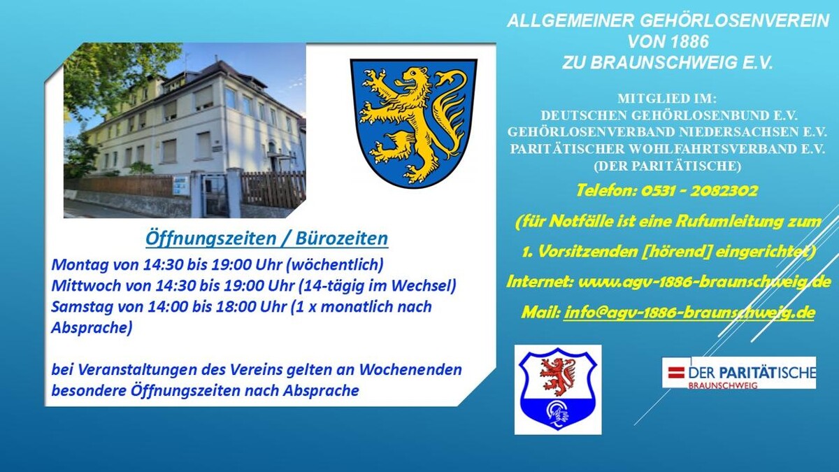 Bilder Allgemeiner Gehörlosenverein von 1886 zu Braunschweig e.V.