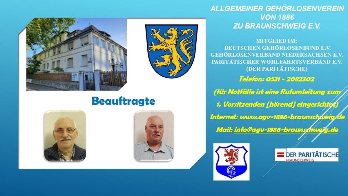 Bilder Allgemeiner Gehörlosenverein von 1886 zu Braunschweig e.V.