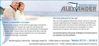 Bilder Bestattungshaus Alexander