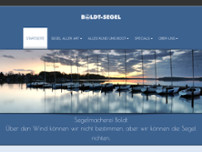 Segelmacherei Boldt website screenshot