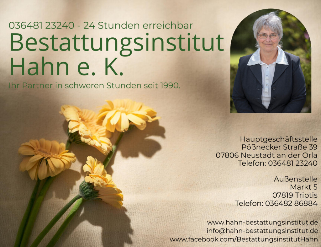 Bilder Bestattungsinstitut Hahn e.K.