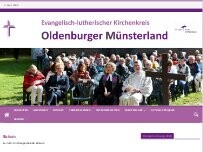 Website Screenshot Gethsemane-Kirche zu Bakum - Evangelisch-lutherische Kirchengemeinde Bakum