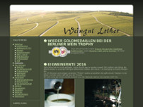 Weingut Lother website screenshot