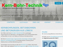 Kern-Bohr-Technik Wolf & Borgwardt OHG website screenshot