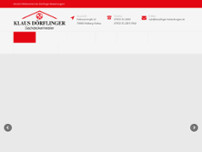 Dörflinger Bedachungen website screenshot