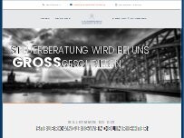 Website Screenshot Gwendolin Richter Steuerberaterin