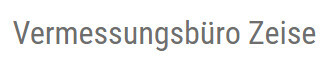 Vermessungsbüro Zeise Inh. Petra Zeise . Logo