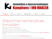 Kamphues GmbH website screenshot