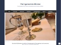 Website Screenshot Gemeindebüro Petri - Ev.-Ref. Petri-Kirchengemeinde Minden
