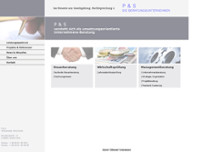 P. & S. Treuhand Revision Steuerberatungs GmbH website screenshot