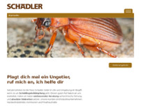 Franz Schädler GmbH website screenshot