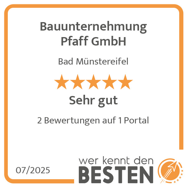 Bilder Bauunternehmung Pfaff GmbH