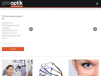 pro optik Wendlingen mit Hörzentrum website screenshot