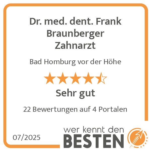Bilder Dr. med. dent. Frank Braunberger Zahnarzt