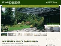 Website Screenshot Baufachhandel Daubenbüchel GmbH