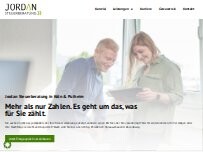 Website Screenshot Sebastian Jordan Steuerberater