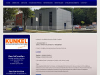 Kunkel Großküchentechnik GmbH website screenshot