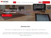 Website Screenshot Elektro Monz GmbH