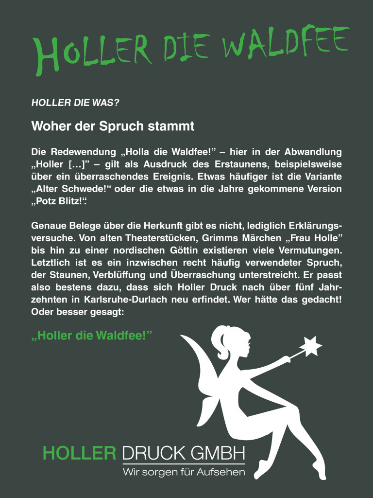 Bilder HOLLER DRUCK GMBH