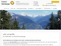 Website Screenshot Parkett Nürnberger